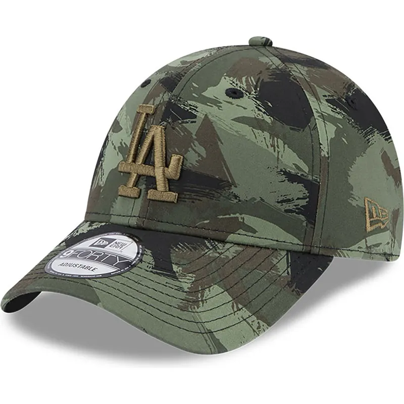 kepsar-curva-kamouflage-justerbart-band-9forty-all-over-print-painted-fran-los-angeles-dodgers-mlb-av-new-era