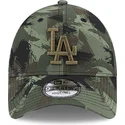 justerbar-9forty-los-angeles-dodgers-mlb-new-era-kamouflagebojd-keps-med-heltackande-malat-tryck