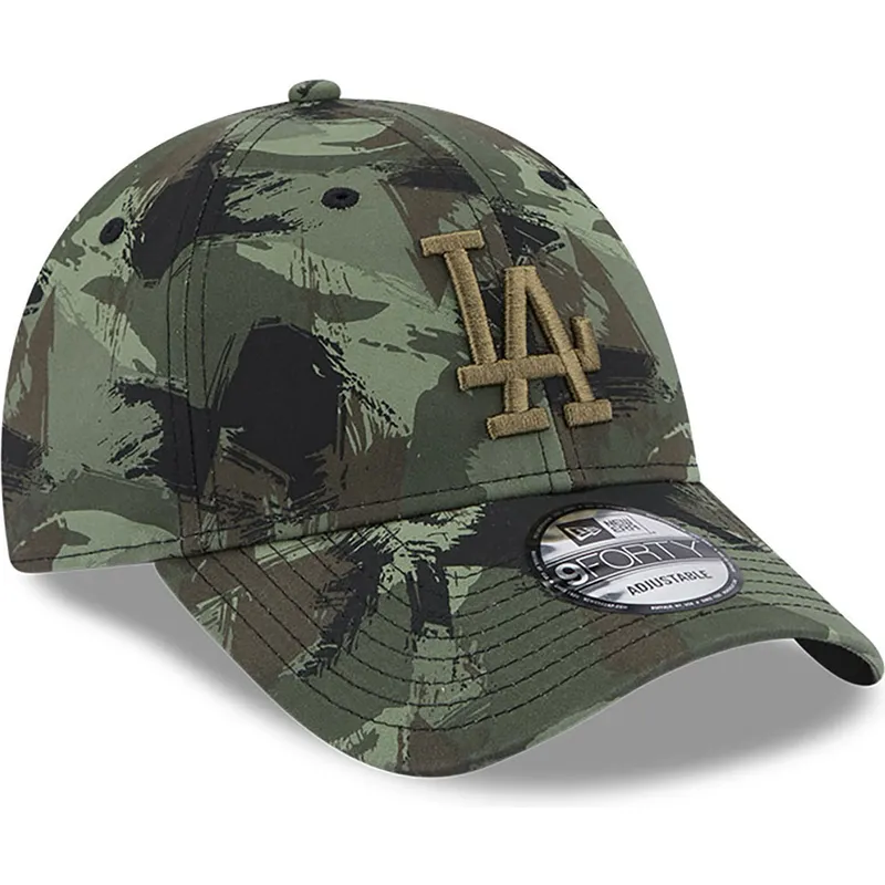 kepsar-curva-kamouflage-justerbart-band-9forty-all-over-print-painted-fran-los-angeles-dodgers-mlb-av-new-era