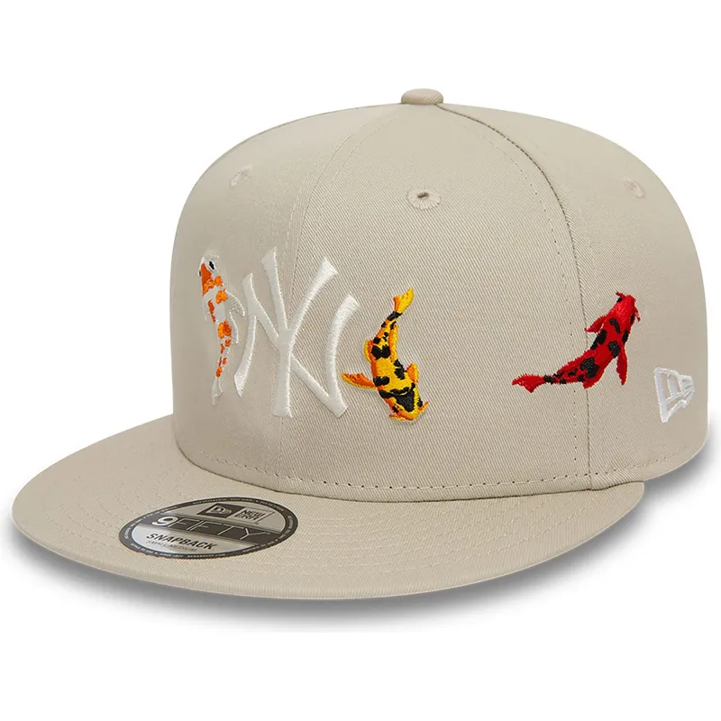 kepsar-plana-beige-snapback-9fifty-koi-fish-fran-new-york-yankees-mlb-av-new-era