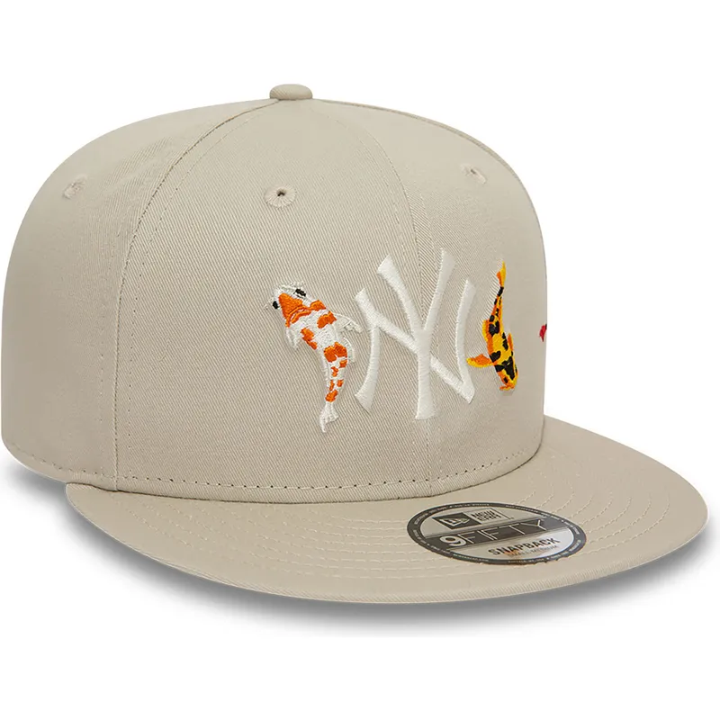 kepsar-plana-beige-snapback-9fifty-koi-fish-fran-new-york-yankees-mlb-av-new-era
