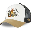gorra-trucker-beige-svart-och-brun-fire-racer-fir-fran-von-dutch