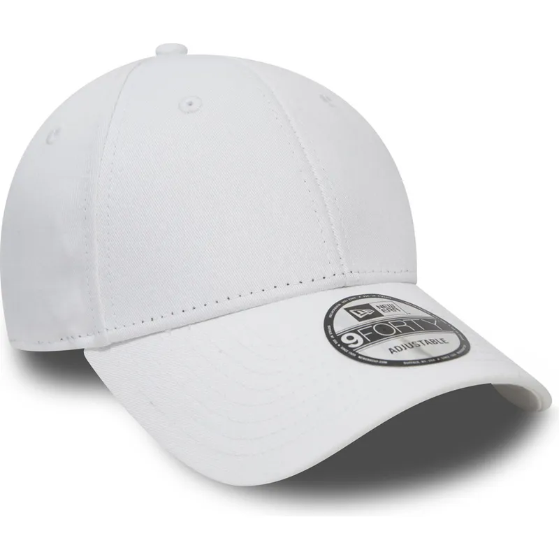 vit-justerbar-kurvad-keps-9forty-basic-flag-fran-new-era