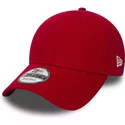 new-era-curved-brim-9forty-basic-flag-red-adjustable-cap