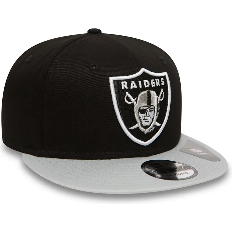 kepsar-plana-gra-snapback-9fifty-cotton-block-fran-las-vegas-raiders-nfl-av-new-era