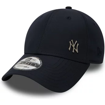 Justerbar marinblå 9FORTY Flawless Logo-keps från New York Yankees MLB av New Era
