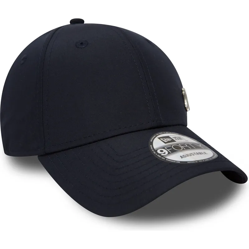marinbla-bojd-justerbar-keps-9forty-flawless-logo-fran-new-york-yankees-mlb-av-new-era