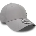 gra-justerbar-kurvad-keps-9forty-flawless-logo-fran-new-york-yankees-mlb-av-new-era
