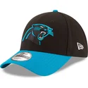 svart-och-bla-justerbar-kurvad-keps-9forty-the-league-fran-carolina-panthers-nfl-av-new-era