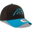 svart-och-bla-justerbar-kurvad-keps-9forty-the-league-fran-carolina-panthers-nfl-av-new-era