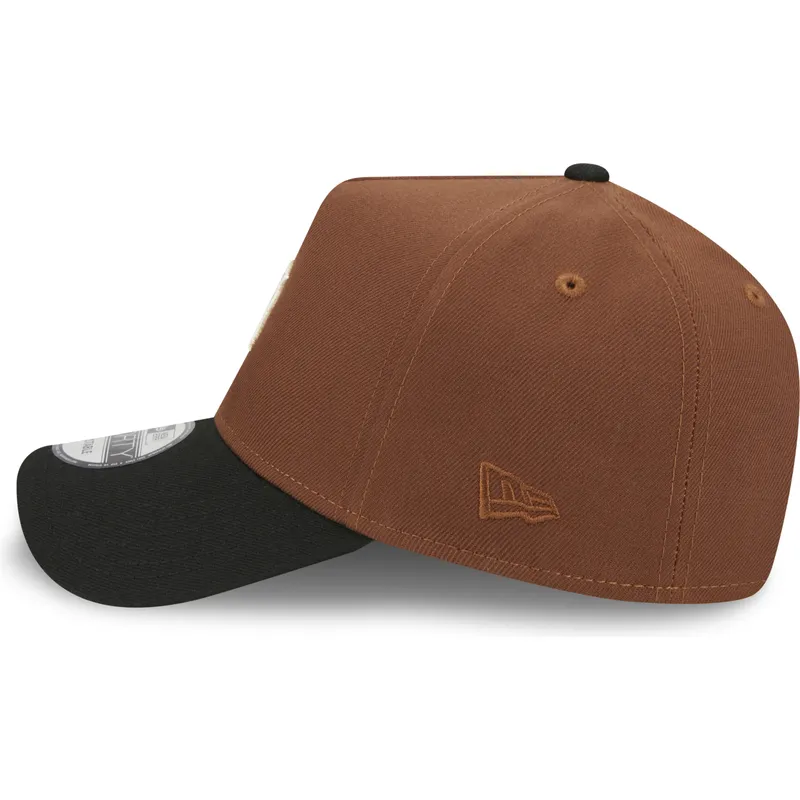 kepsar-curva-brun-snapback-9forty-a-frame-harvest-fran-detroit-tigers-mlb-av-new-era