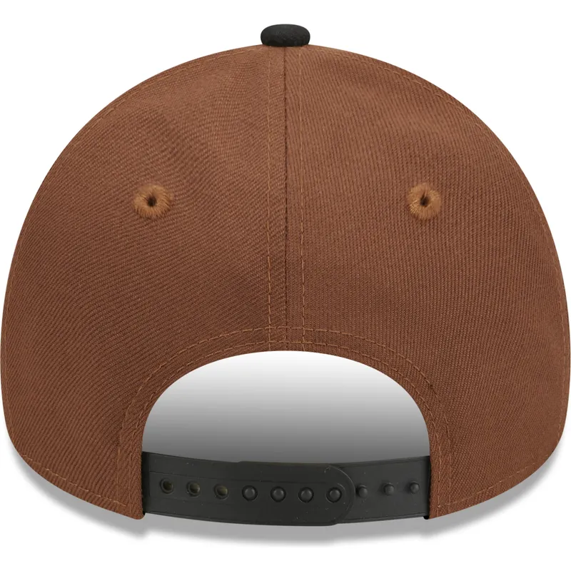 kepsar-curva-brun-snapback-9forty-a-frame-harvest-fran-detroit-tigers-mlb-av-new-era