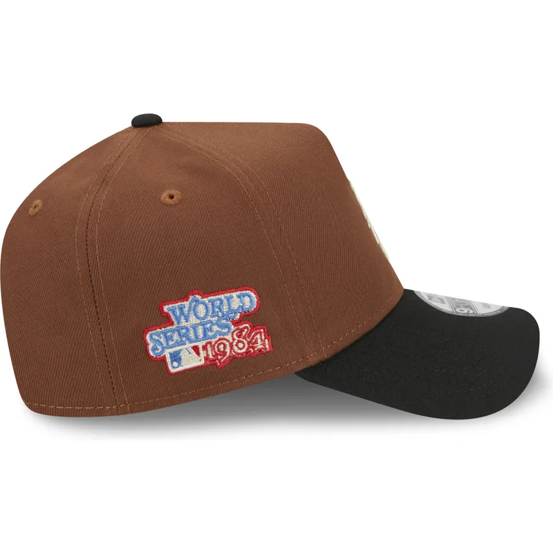 kepsar-curva-brun-snapback-9forty-a-frame-harvest-fran-detroit-tigers-mlb-av-new-era