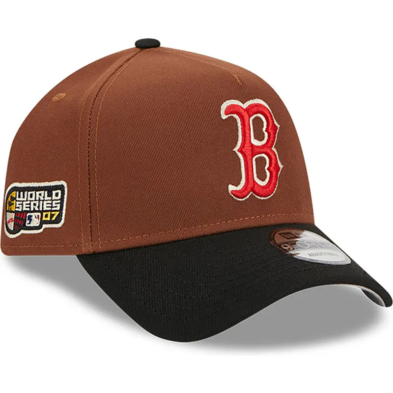 kepsar-curva-brun-snapback-9forty-a-frame-harvest-fran-boston-red-sox-mlb-av-new-era kepsar-curva-brun-snapback-9forty-a-frame-harvest-fran-boston-red-sox-mlb-av-new-era