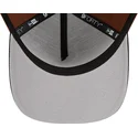 kepsar-curva-brun-snapback-9forty-a-frame-harvest-fran-boston-red-sox-mlb-av-new-era