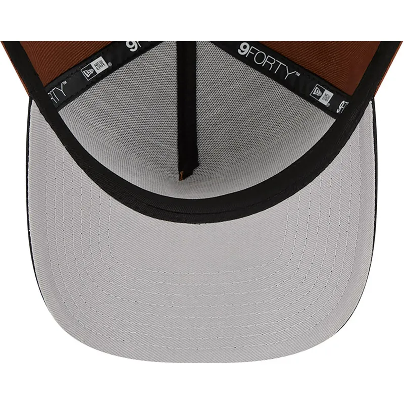 kepsar-curva-brun-snapback-9forty-a-frame-harvest-fran-boston-red-sox-mlb-av-new-era kepsar-curva-brun-snapback-9forty-a-frame-harvest-fran-boston-red-sox-mlb-av-new-era