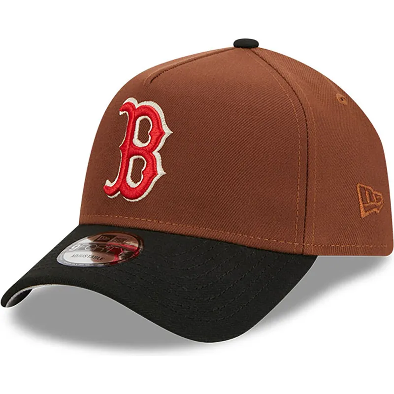 kepsar-curva-brun-snapback-9forty-a-frame-harvest-fran-boston-red-sox-mlb-av-new-era kepsar-curva-brun-snapback-9forty-a-frame-harvest-fran-boston-red-sox-mlb-av-new-era
