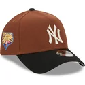 kepsar-curva-brun-snapback-9forty-a-frame-harvest-fran-new-york-yankees-mlb-av-new-era