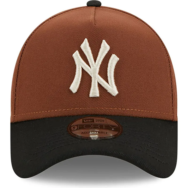 kepsar-curva-brun-snapback-9forty-a-frame-harvest-fran-new-york-yankees-mlb-av-new-era kepsar-curva-brun-snapback-9forty-a-frame-harvest-fran-new-york-yankees-mlb-av-new-era