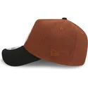 kepsar-curva-brun-snapback-9forty-a-frame-harvest-fran-new-york-yankees-mlb-av-new-era