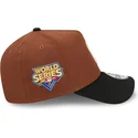kepsar-curva-brun-snapback-9forty-a-frame-harvest-fran-new-york-yankees-mlb-av-new-era