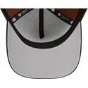 kepsar-curva-brun-snapback-9forty-a-frame-harvest-fran-las-vegas-raiders-nfl-av-new-era