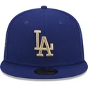 kepsar-plana-bla-justerad-59fifty-laurel-sidepatch-fran-los-angeles-dodgers-mlb-av-new-era