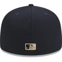new-era-new-york-yankees-mlb-59fifty-laurel-sidepatch-marinbla-justerad-flat-keps