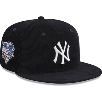 Marinblå justerbar 59FIFTY Throwback Cord keps från New York Yankees MLB av New Era