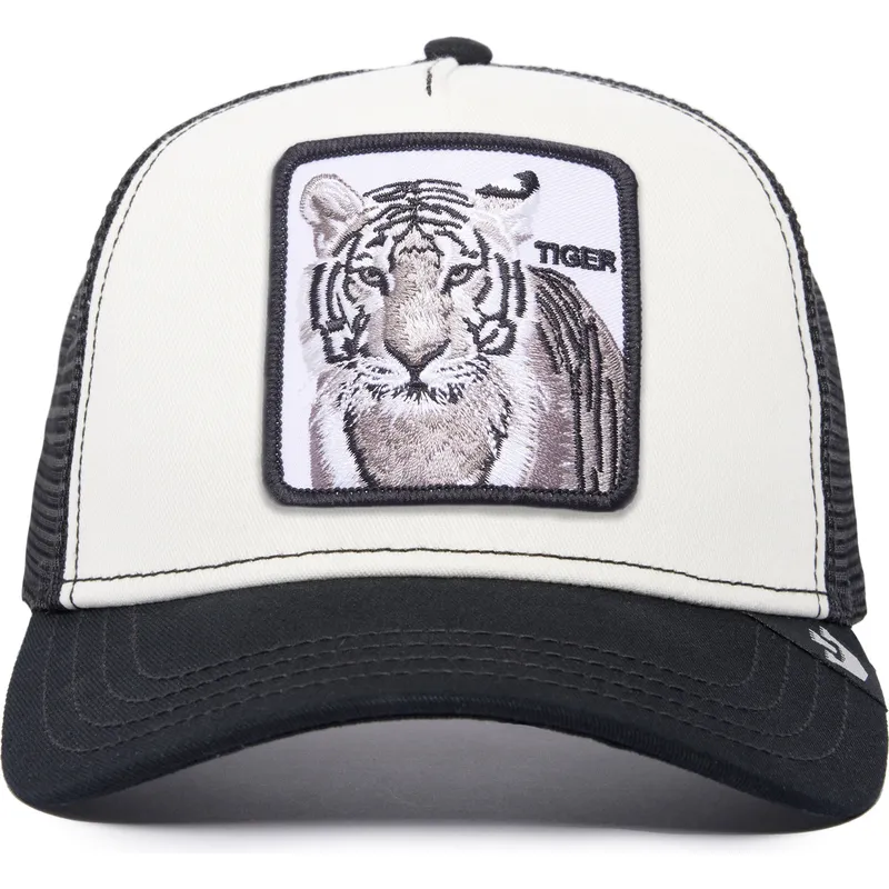 vit-och-svart-truckerkeps-med-tiger-the-white-tiger-the-farm-fran-goorin-bros