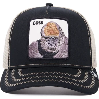 svart-och-vit-trucker-keps-gorilla-the-boss-the-farm-fran-goorin-bros