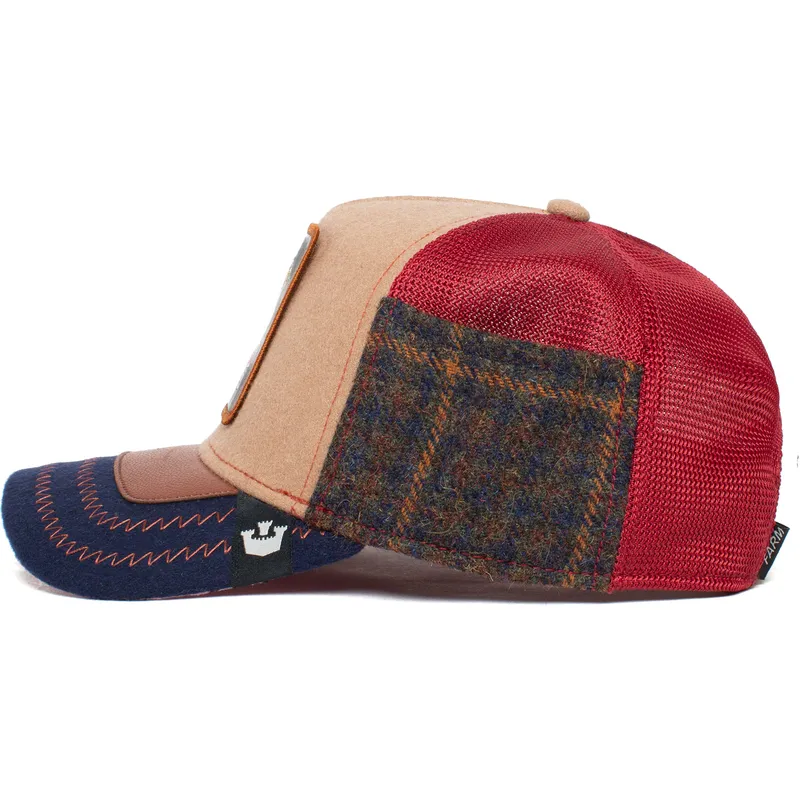 truckerkeps-brun-och-marinbla-asna-detention-seeker-ass-play-the-farm-fran-goorin-bros