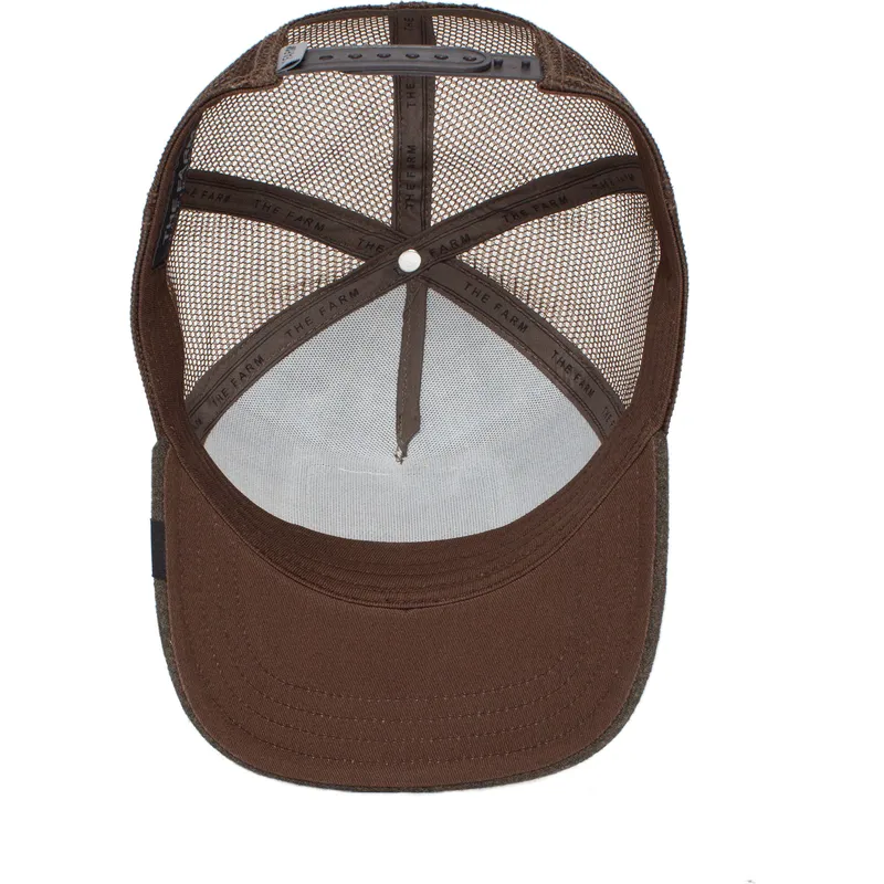 kepsar-curva-brun-snapback-the-farm-av-goorin-bros