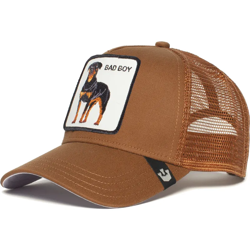 goorin-bros-brun-truckerkeps-med-rottweiler-the-baddest-boy-the-farm