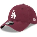 kepsar-curva-rod-justerbart-band-granate-9twenty-league-essential-fran-los-angeles-dodgers-mlb-av-new-era