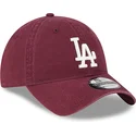 kepsar-curva-rod-justerbart-band-granate-9twenty-league-essential-fran-los-angeles-dodgers-mlb-av-new-era