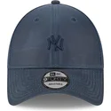 new-york-yankees-mlb-9forty-millerain-marinbla-justerbar-bojd-keps-med-marinbla-logotyp-fran-new-era