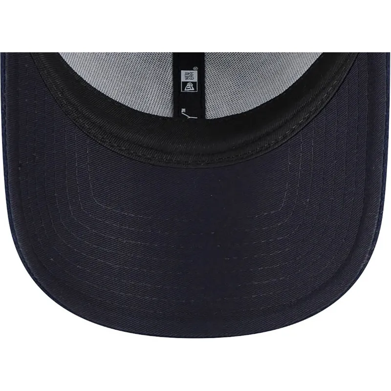 kepsar-curva-marinbla-justerbart-band-9forty-essential-melton-wool-fran-new-york-yankees-mlb-av-new-era