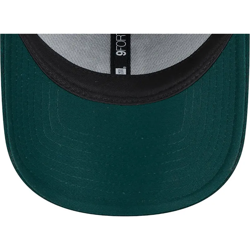 kepsar-curva-gron-justerbart-band-9forty-essential-melton-wool-fran-los-angeles-dodgers-mlb-av-new-era