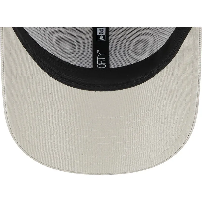 bojd-beige-justerbar-keps-9forty-check-infill-fran-new-york-yankees-mlb-av-new-era