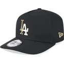 svart-bojd-snapbackkeps-a-frame-foil-pack-los-angeles-dodgers-mlb-fran-new-era
