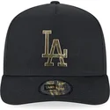 svart-bojd-snapbackkeps-a-frame-foil-pack-los-angeles-dodgers-mlb-fran-new-era