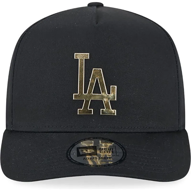kepsar-curva-svart-snapback-a-frame-foil-pack-fran-los-angeles-dodgers-mlb-av-new-era