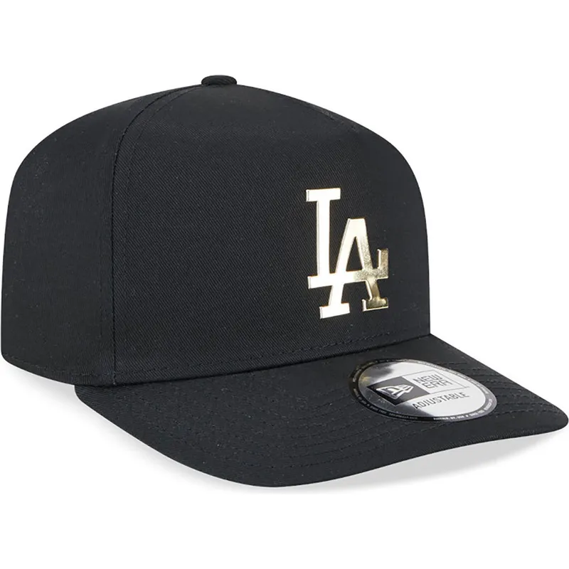kepsar-curva-svart-snapback-a-frame-foil-pack-fran-los-angeles-dodgers-mlb-av-new-era