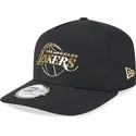 kepsar-curva-svart-snapback-a-frame-foil-pack-fran-los-angeles-lakers-nba-av-new-era