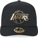 kepsar-curva-svart-snapback-a-frame-foil-pack-fran-los-angeles-lakers-nba-av-new-era