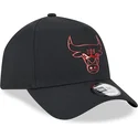 svart-bojd-keps-snapback-a-frame-foil-pack-fran-chicago-bulls-nba-av-new-era