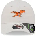 beige-justerbar-bojd-keps-for-barn-dinosaurie-9forty-repreve-fran-new-era