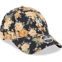 justerbar-marinbla-bojd-keps-for-kvinnor-9forty-floral-cord-new-york-yankees-mlb-fran-new-era