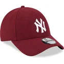 new-era-new-york-yankees-mlb-9forty-essential-melton-wool-justerbar-rod-bojd-keps